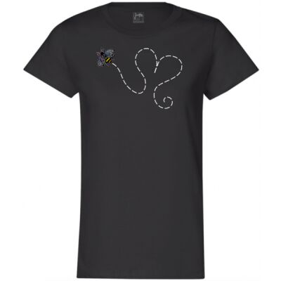 Bee Loved Ladies Crew Neck T-Shirt Thumbnail